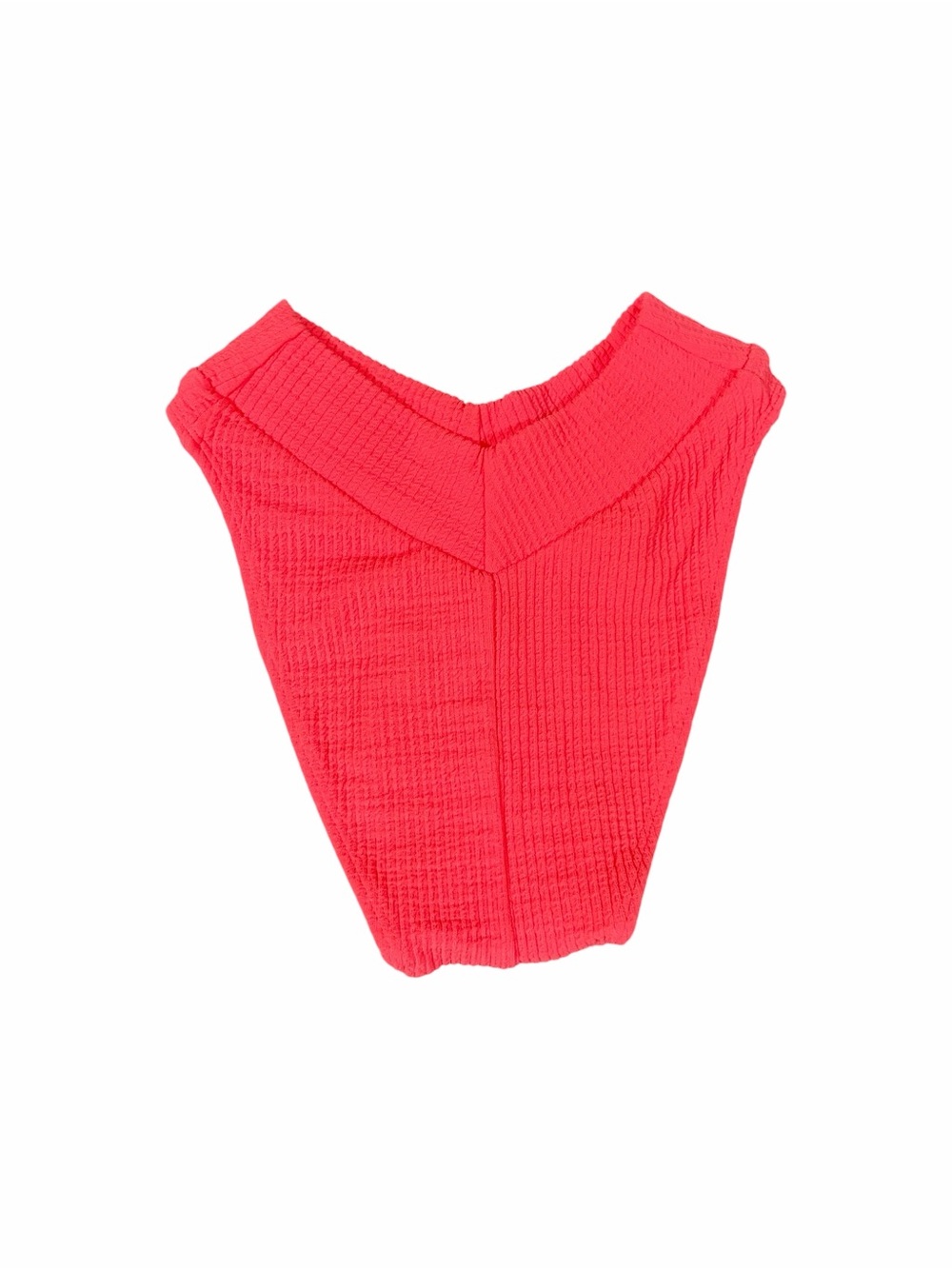 BECCA French Cut High Waist Bikini Bottoms XS Coral Pink Swim NWT - Picture 4 of 5